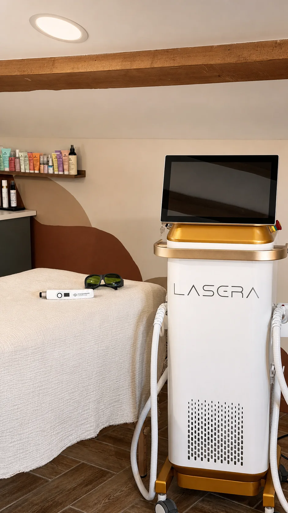 Équipement premium dédié à l'épilation laser